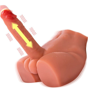 Masturbatore realistico con spinta automatica XISE in silicone TPE